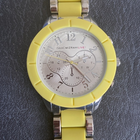 Isaac Mizrahi Live! SoHo soft touch link watch - Picture 2 of 7